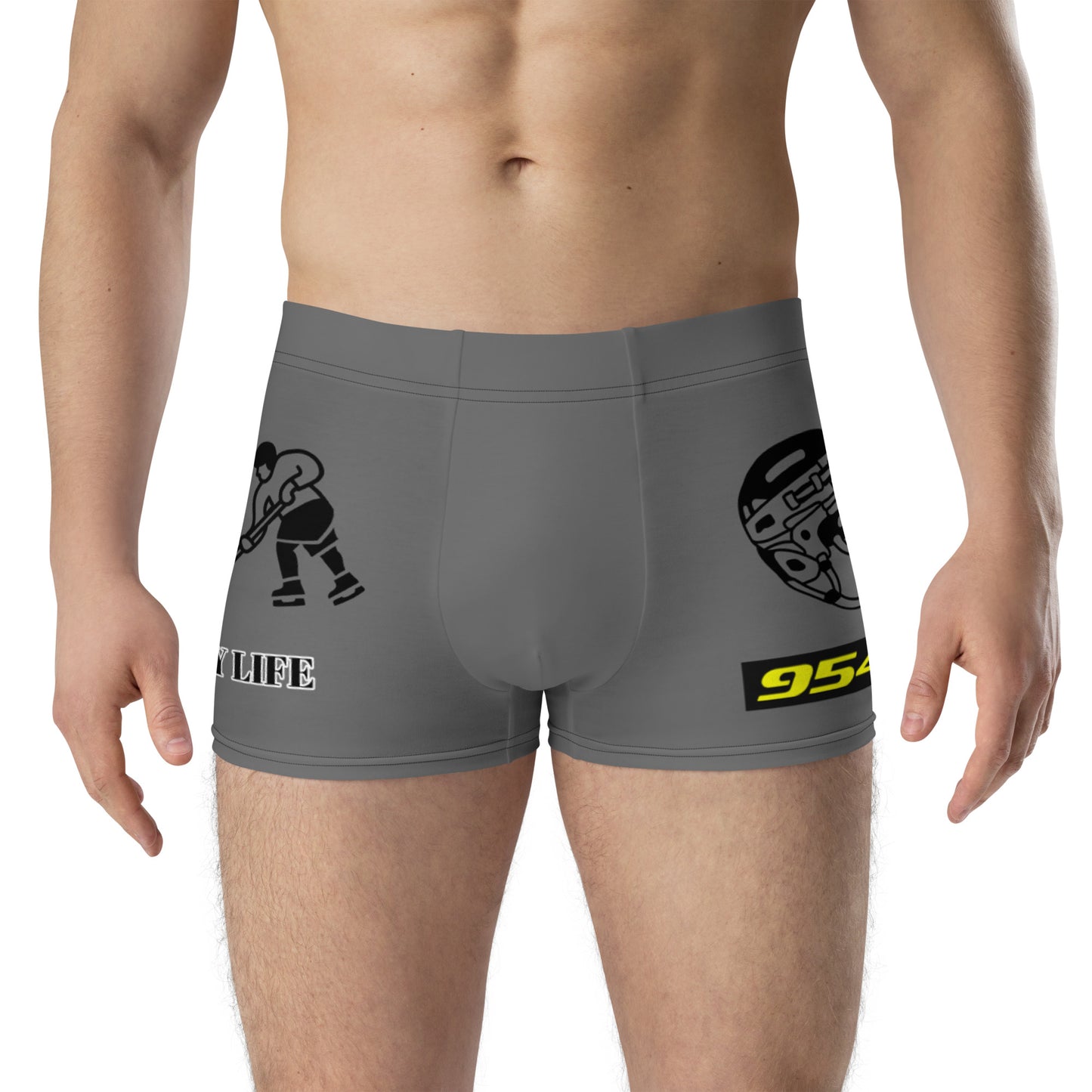 Hockey Life 954 Signature Grey Boxer Briefs