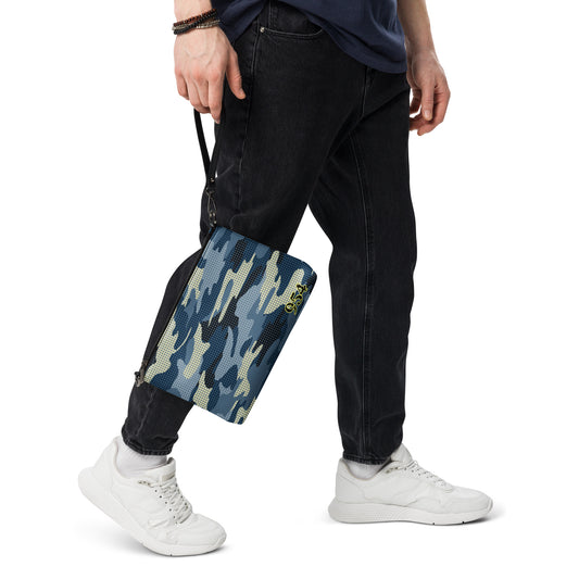 Blue Camo 954 Signature Crossbody bag