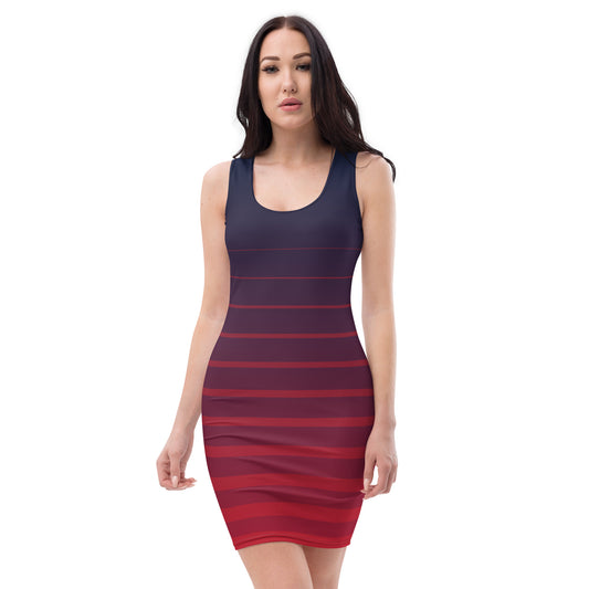 Saturn Sky 954 Signature Sublimation Cut & Sew Dress