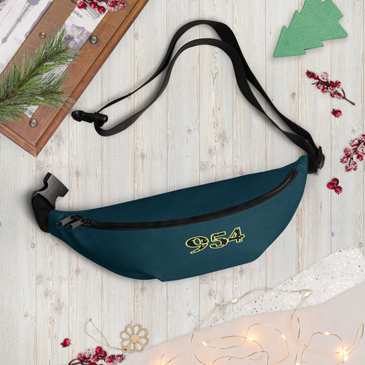 Whale Blue Fanny Pack