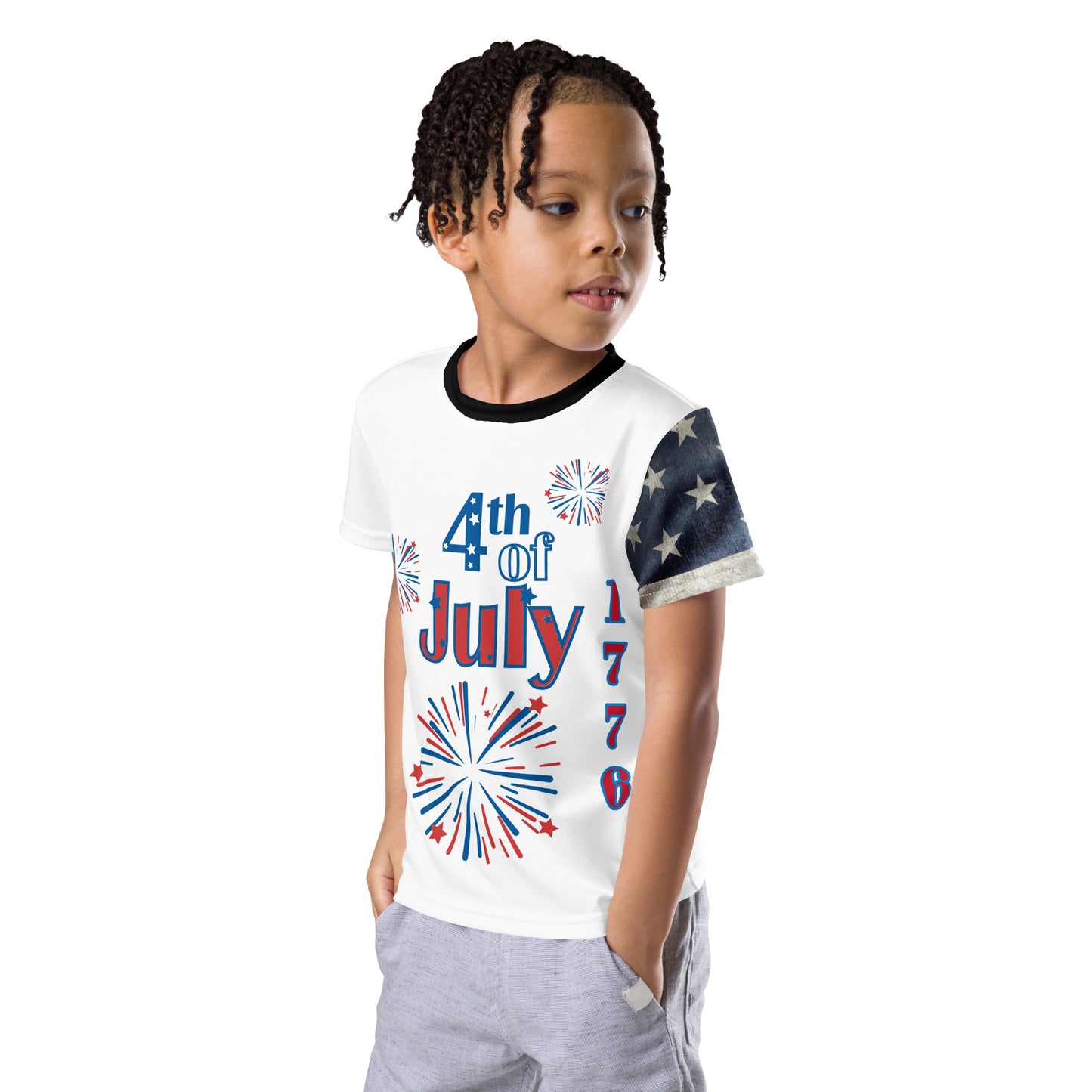 July 954 Signature Kids crew neck t-shirt