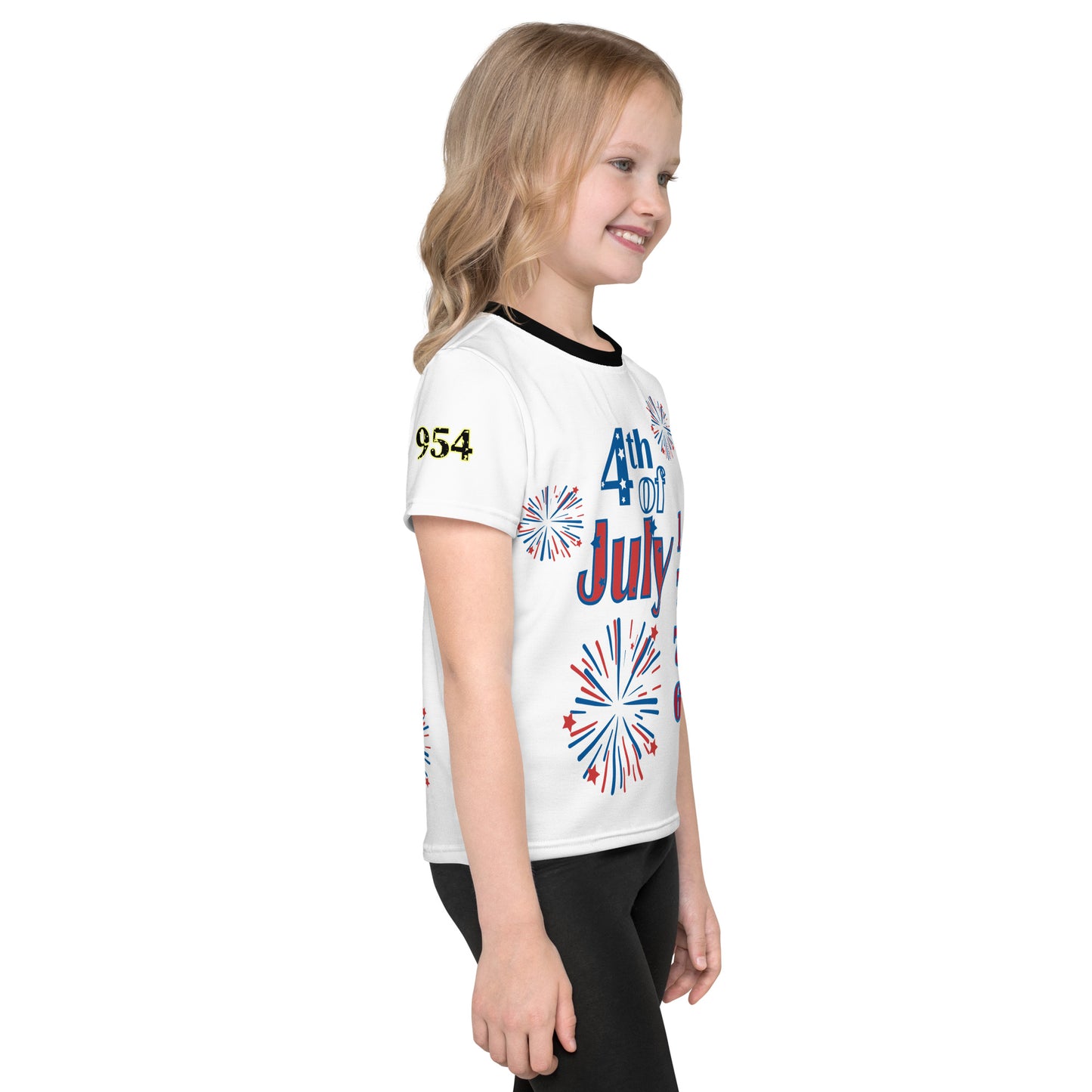 July 954 Signature Kids crew neck t-shirt