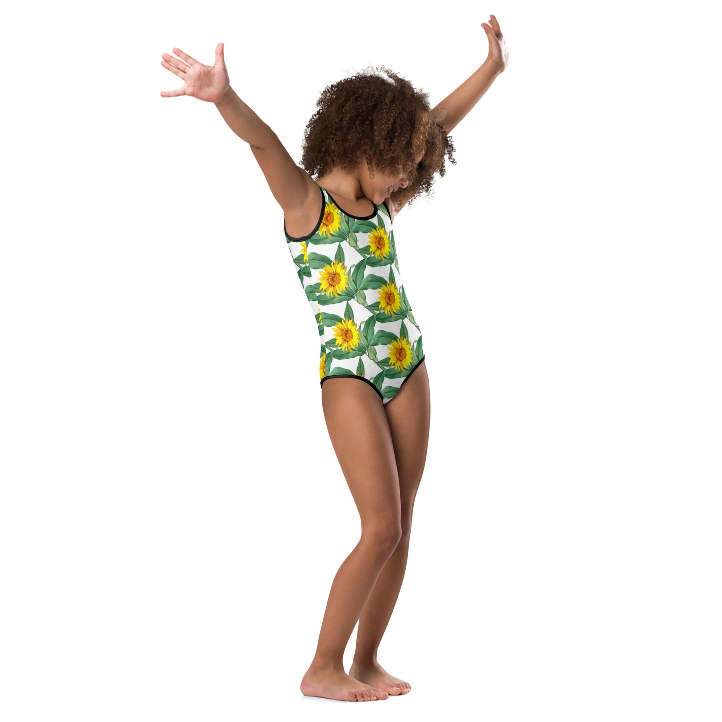 Flowers 954 Signature Kids Swimsuit