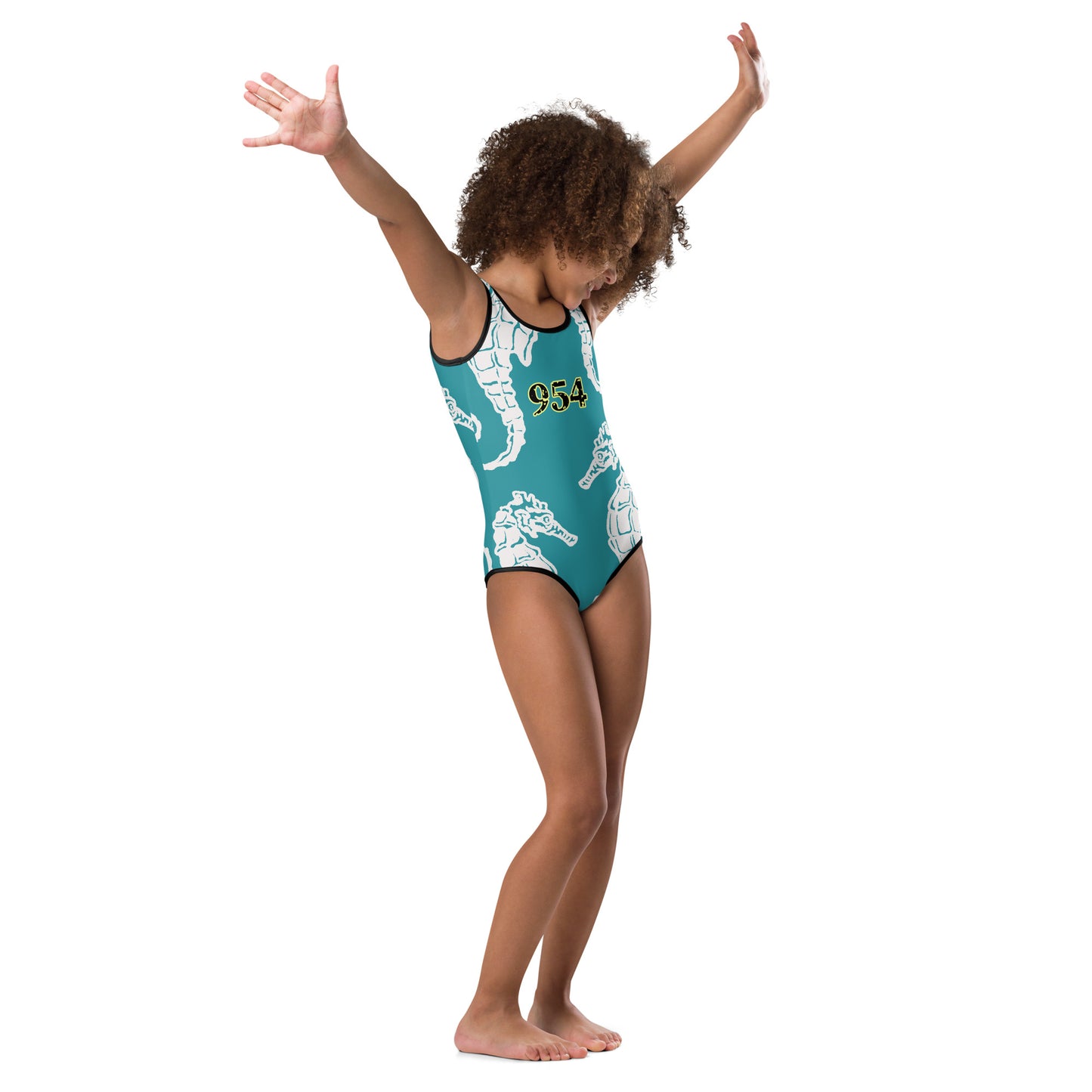 Seahorses 954 Signature Kids Swimsuit
