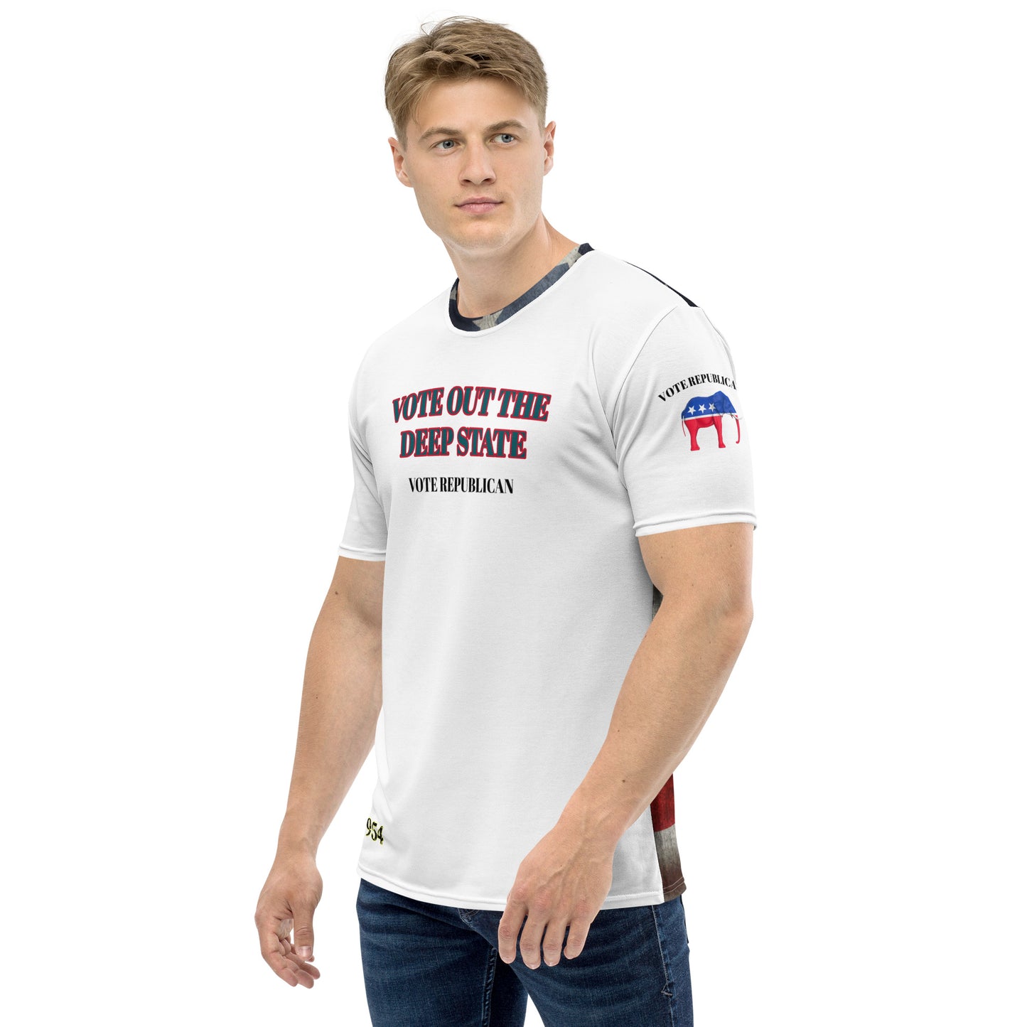 The Deep State 954 Signature Men's t-shirt