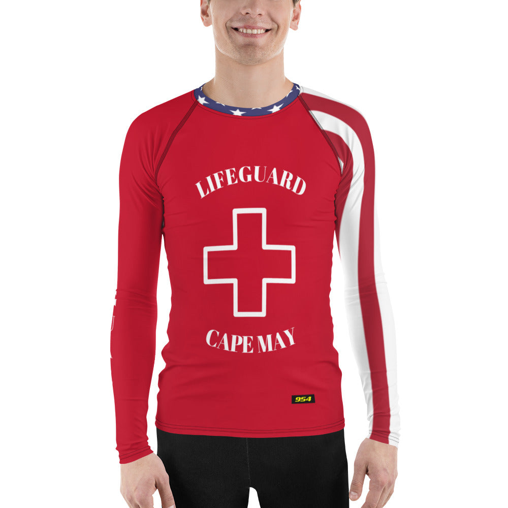 Cape May 954 Signature Men's Rash Guard