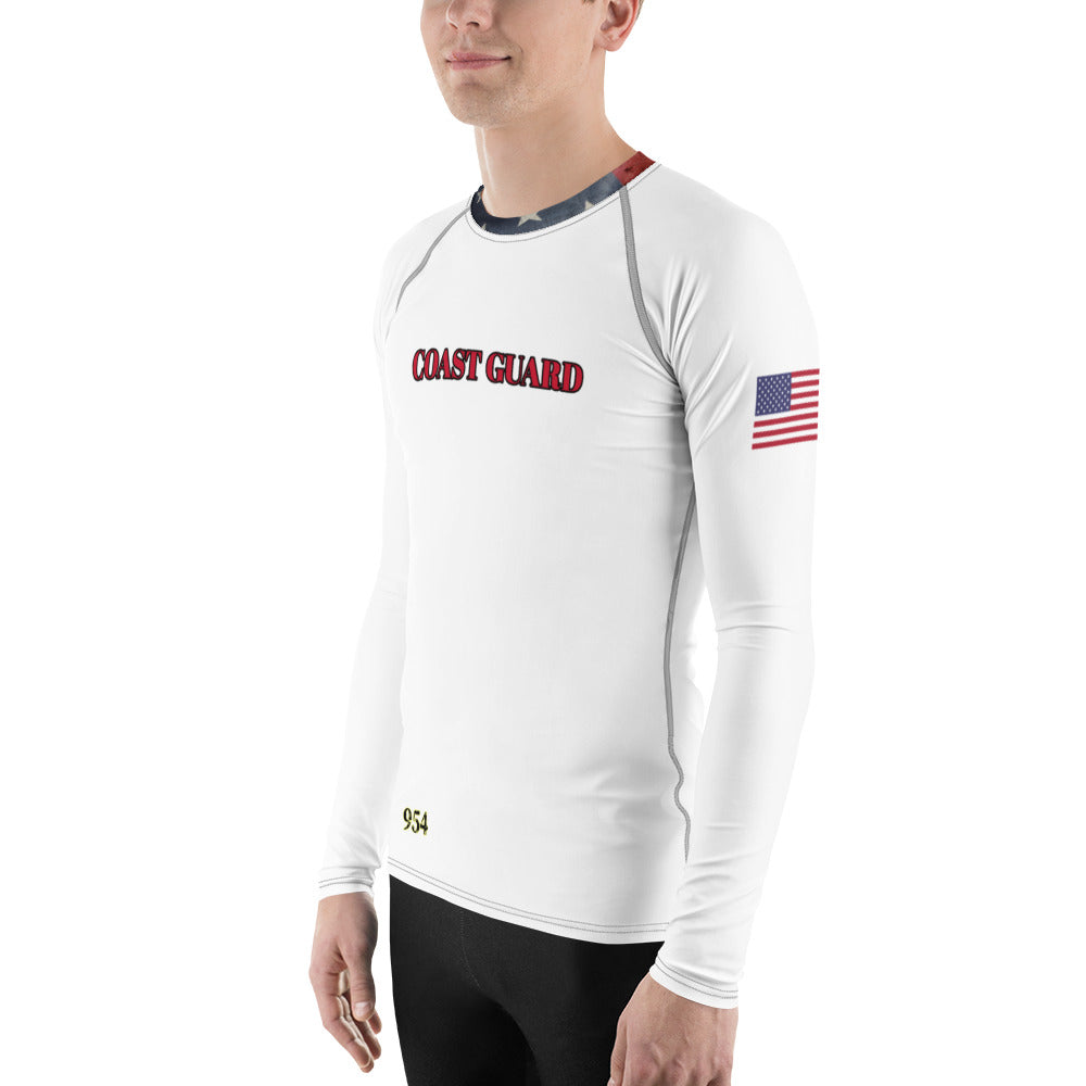 Coast Guard 954 Signature Men's Rash Guard