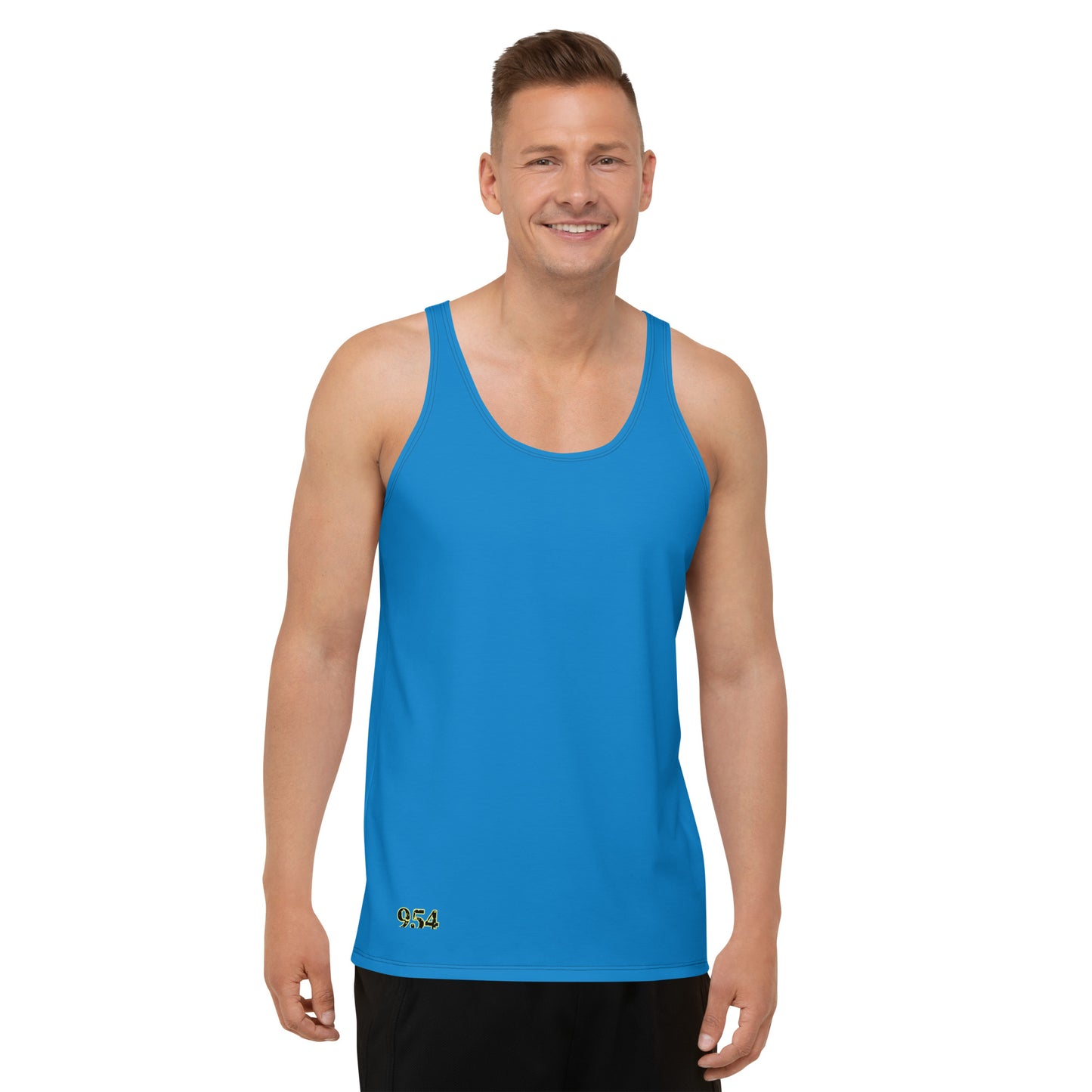 Navy Blue 954 Signature Unisex Tank Top