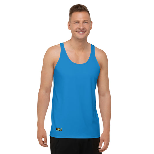 Navy Blue 954 Signature Unisex Tank Top