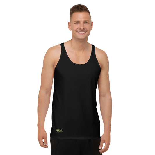 Black 954 Signature Unisex Tank Top