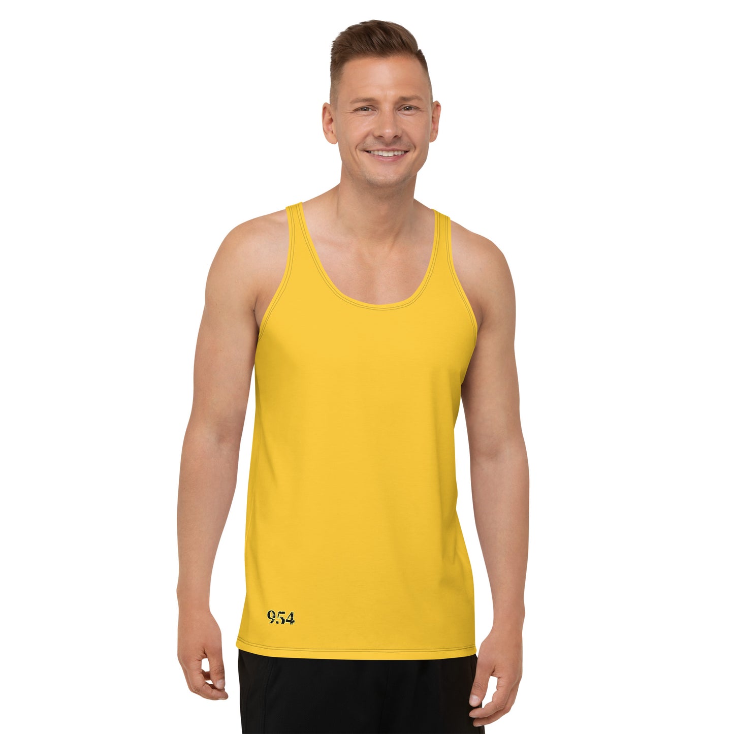 Yellow 954 Signature Unisex Tank Top