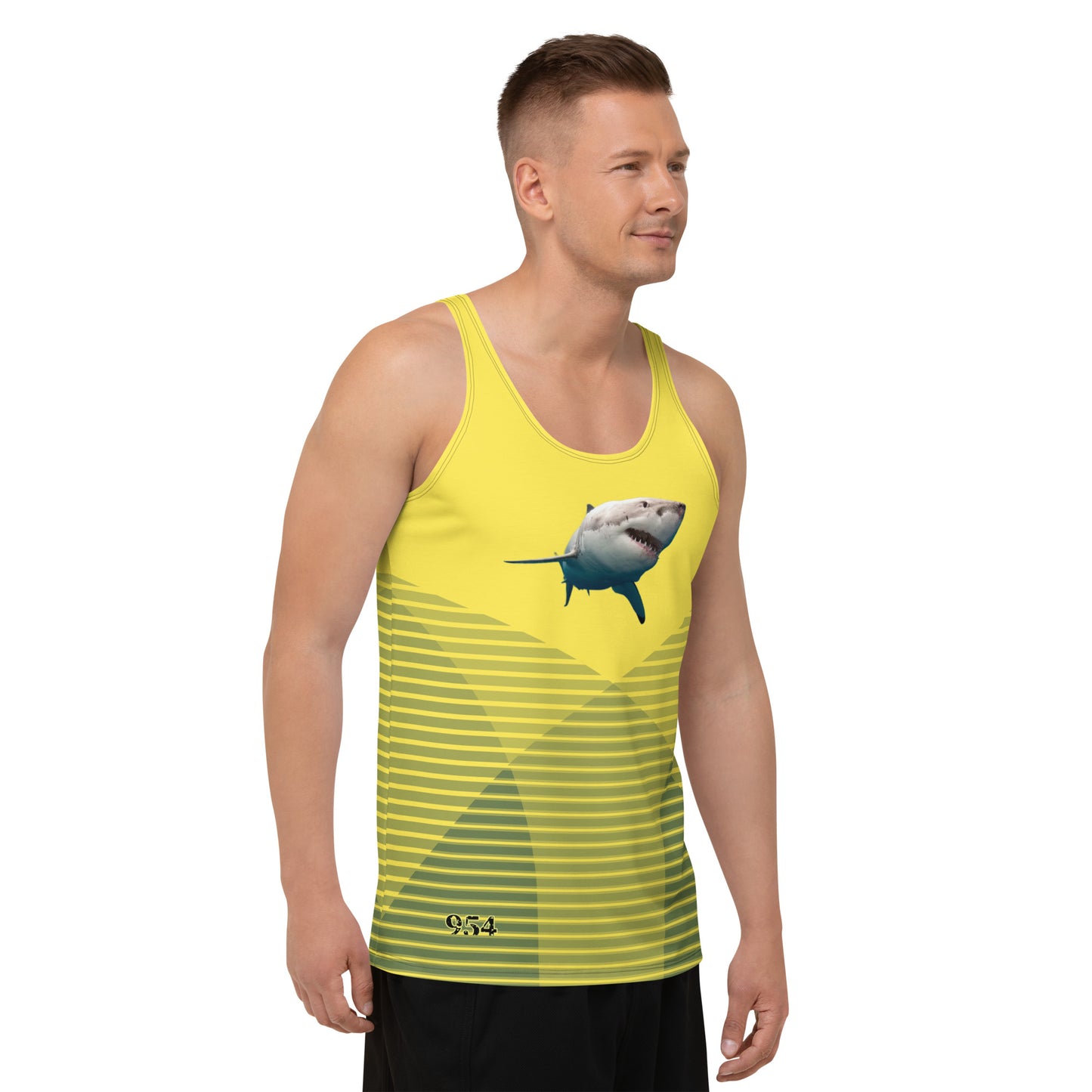 Shark Attack 954 Signature Unisex Tank Top