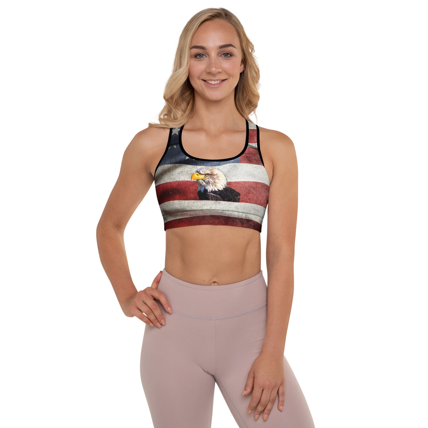 USA 954 Signature Padded Sports Bra