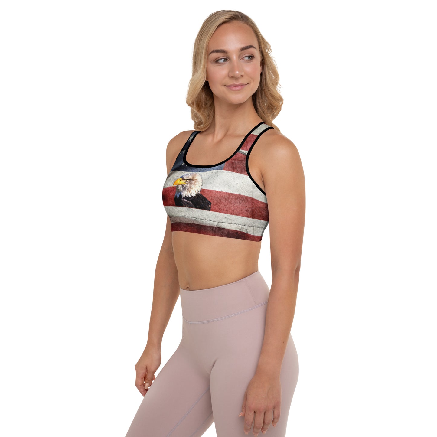 USA 954 Signature Padded Sports Bra