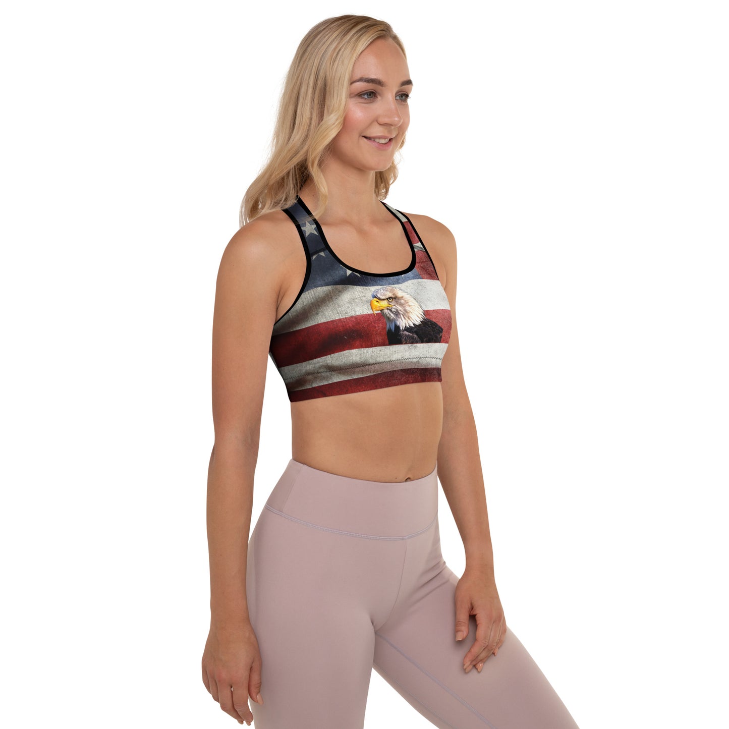 USA 954 Signature Padded Sports Bra