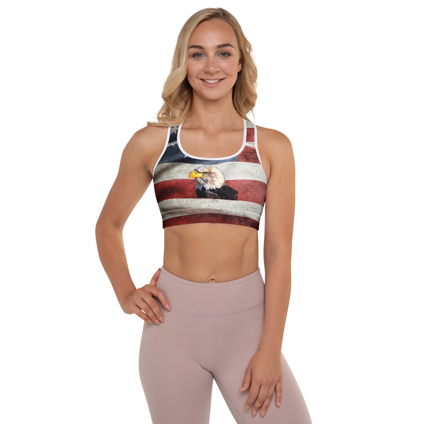 USA 954 Signature Padded Sports Bra