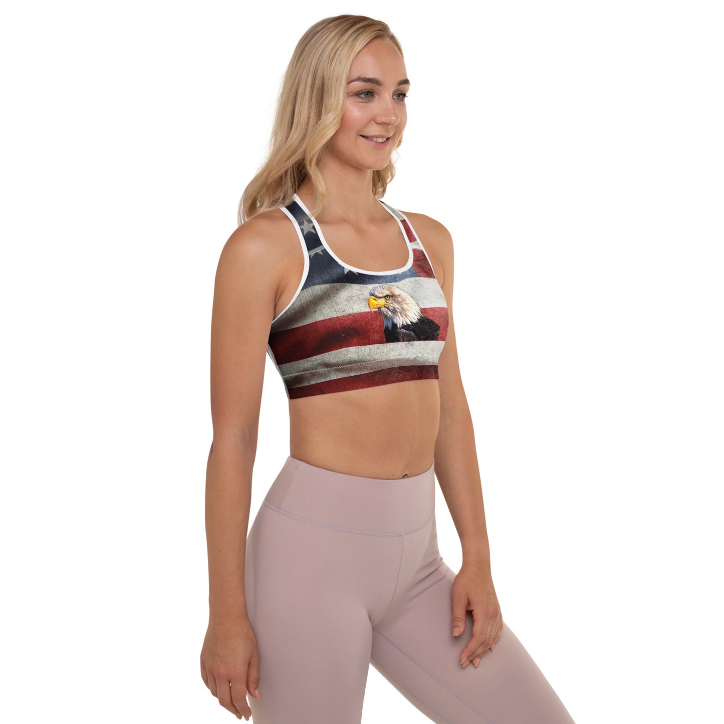 USA 954 Signature Padded Sports Bra