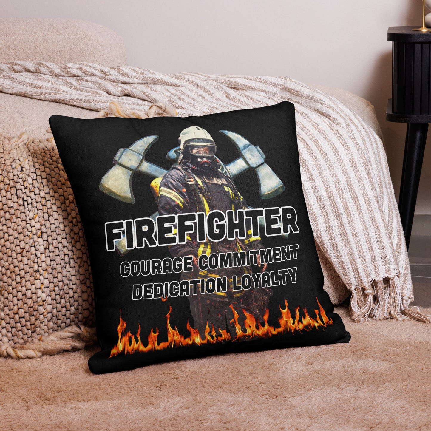 Firefighter 954 Premium Pillow