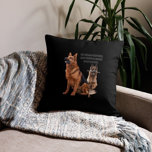 German Shepherd 954 Signature Premium Pillow