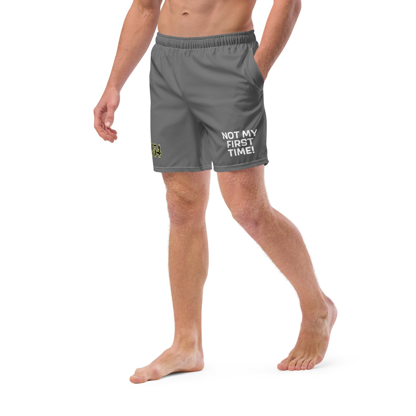 Not my first time! 954 Signature Men's swim trunks