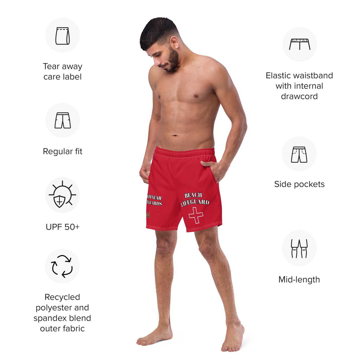 Lifeguard 954 Signature Men's swim trunks
