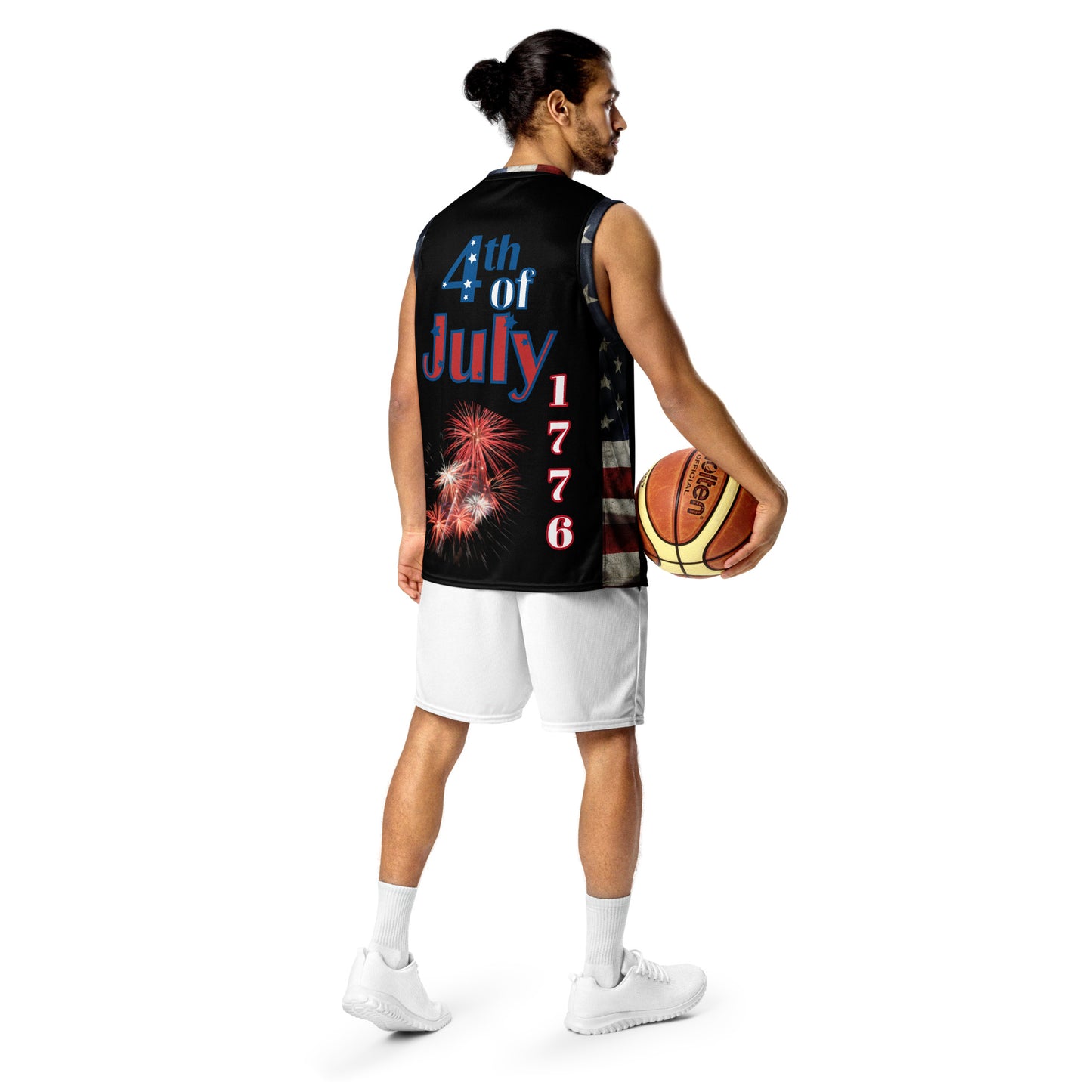 July 4th 1776 954 Signature unisex basketball jersey