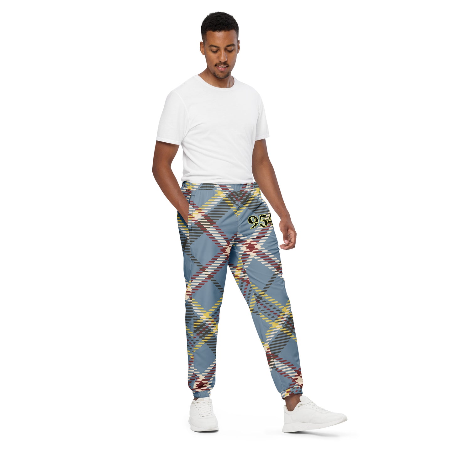 Plaid 954 Signature Unisex track pants