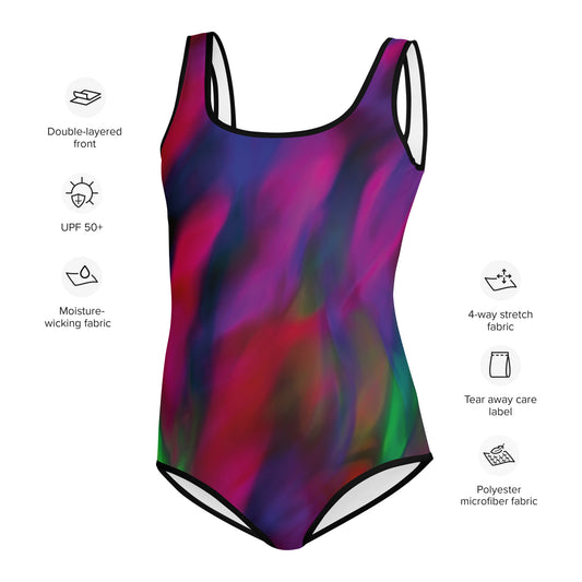 Tri-color 954 Signature Youth Swimsuit