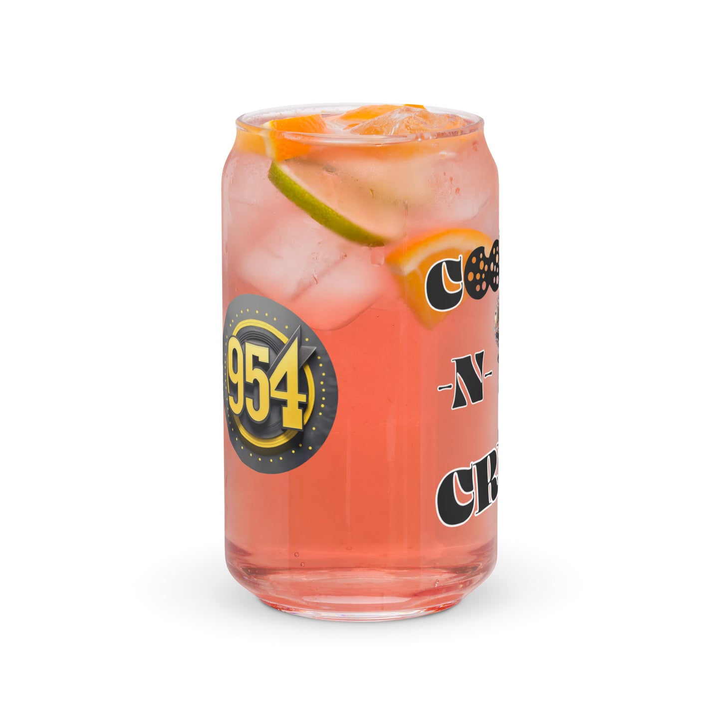 Pops 954 Signature Can-shaped glass