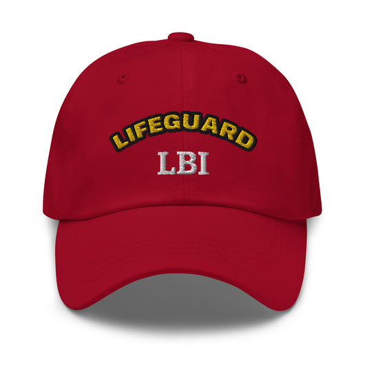 Long Beach Island 954 Lifeguard Ball Cap