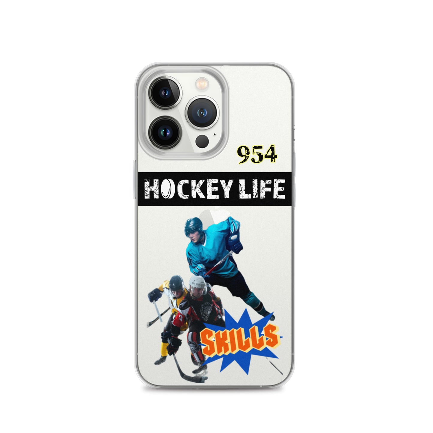 Hockey Life 954 Signature Clear Case for iPhone®