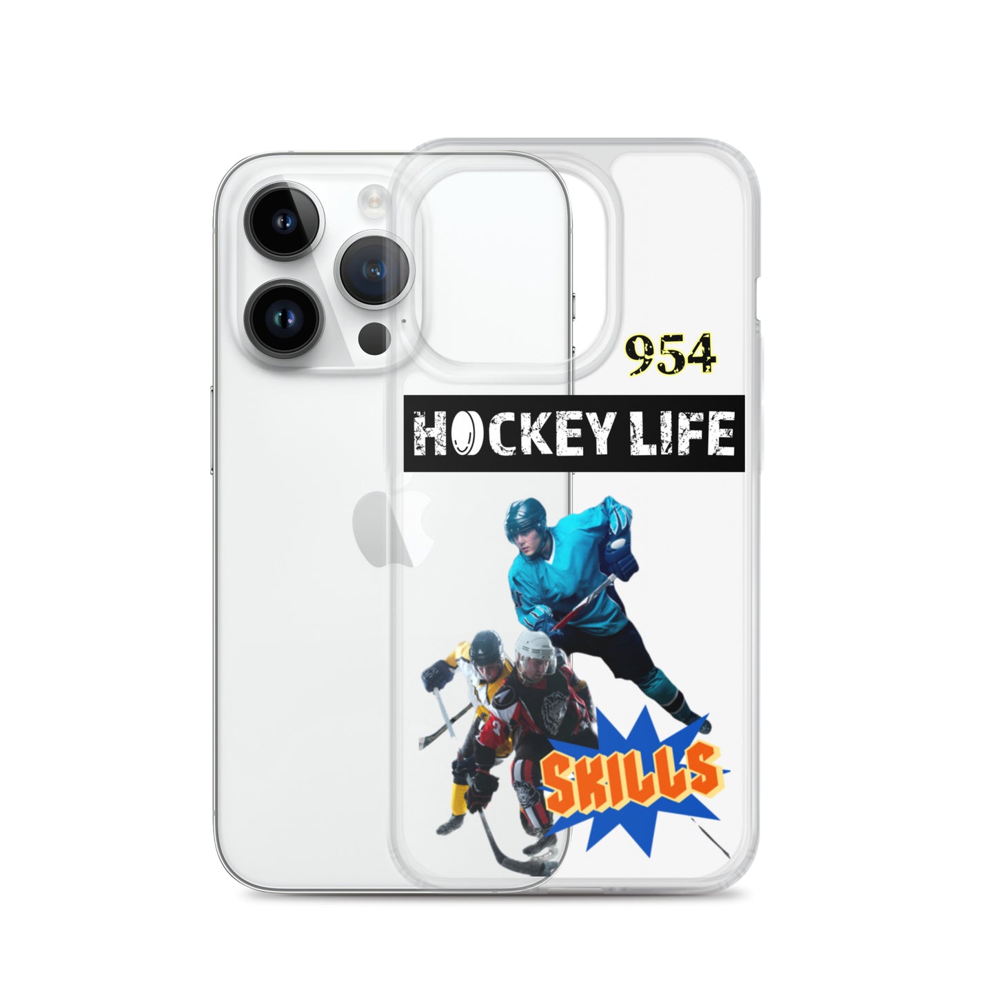 Hockey Life 954 Signature Clear Case for iPhone®