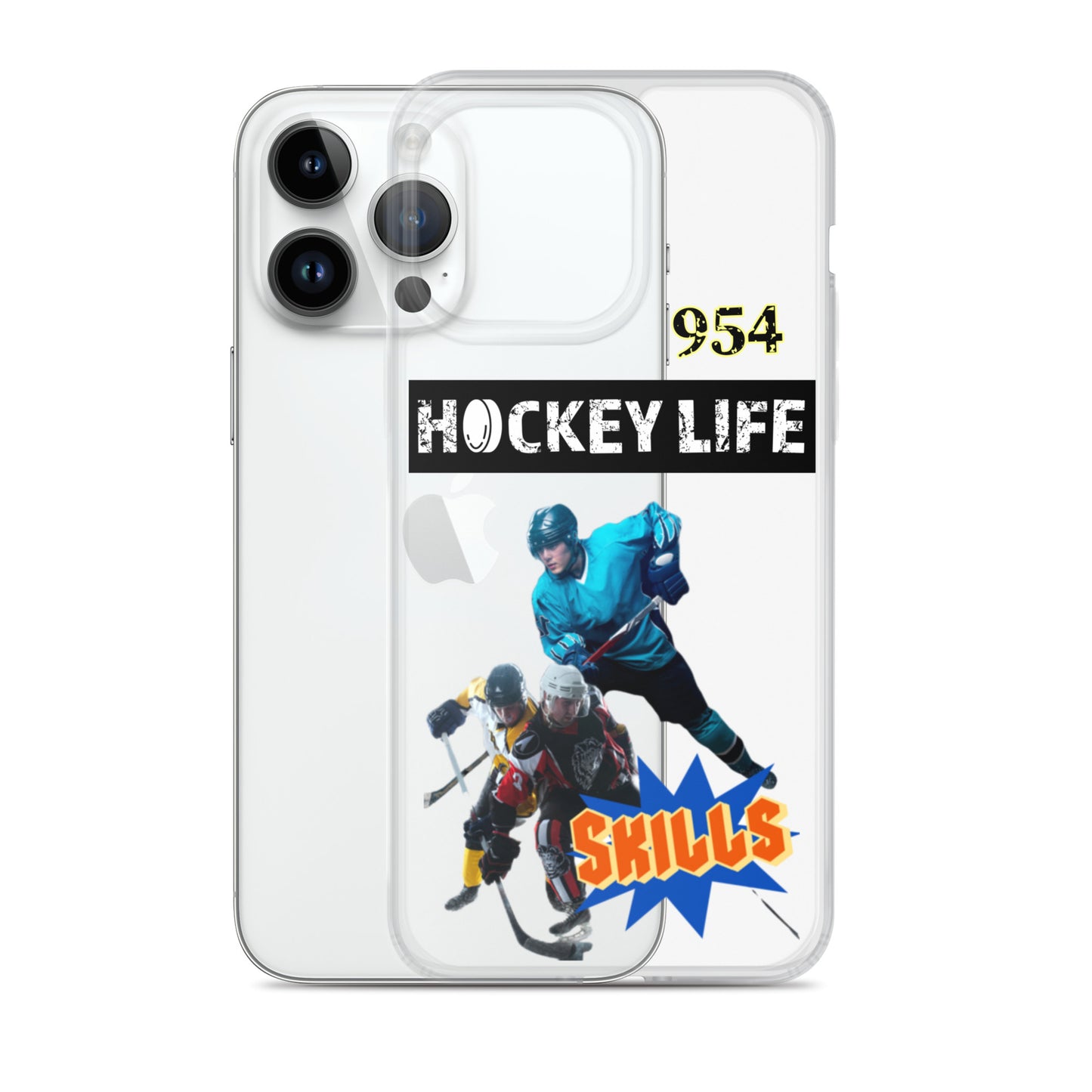 Hockey Life 954 Signature Clear Case for iPhone®