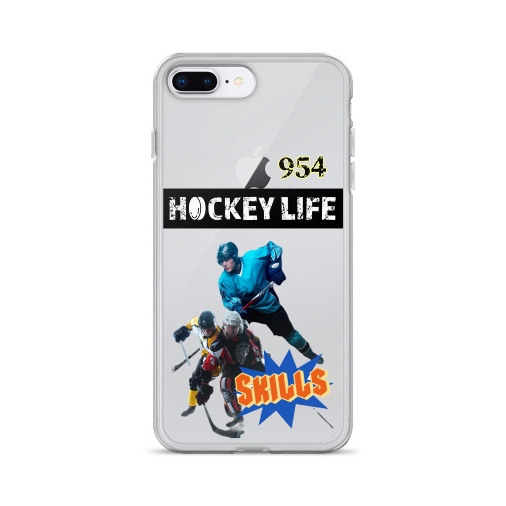 Hockey Life 954 Signature Clear Case for iPhone®