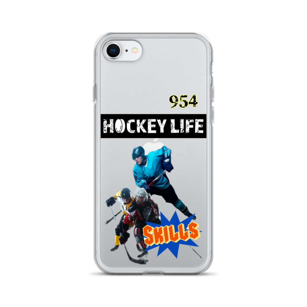 Hockey Life 954 Signature Clear Case for iPhone®