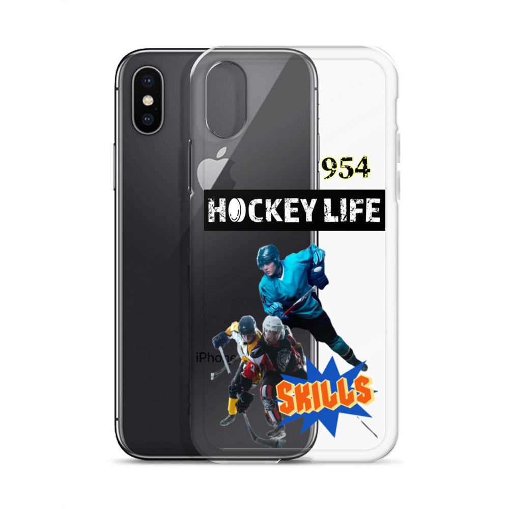 Hockey Life 954 Signature Clear Case for iPhone®