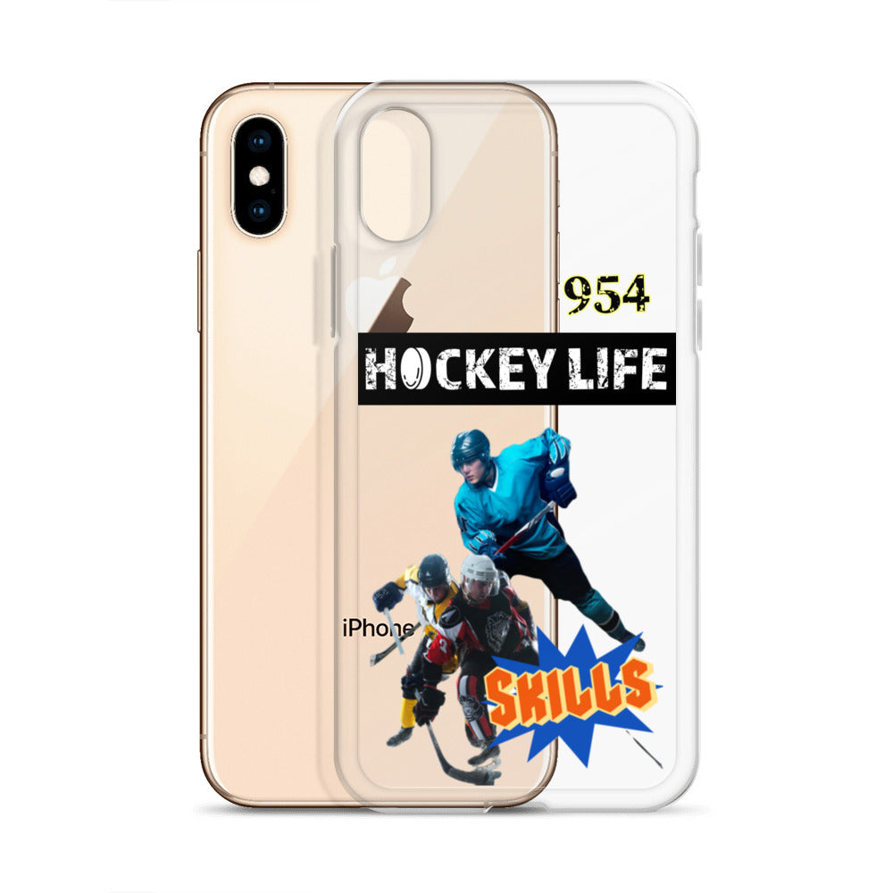 Hockey Life 954 Signature Clear Case for iPhone®