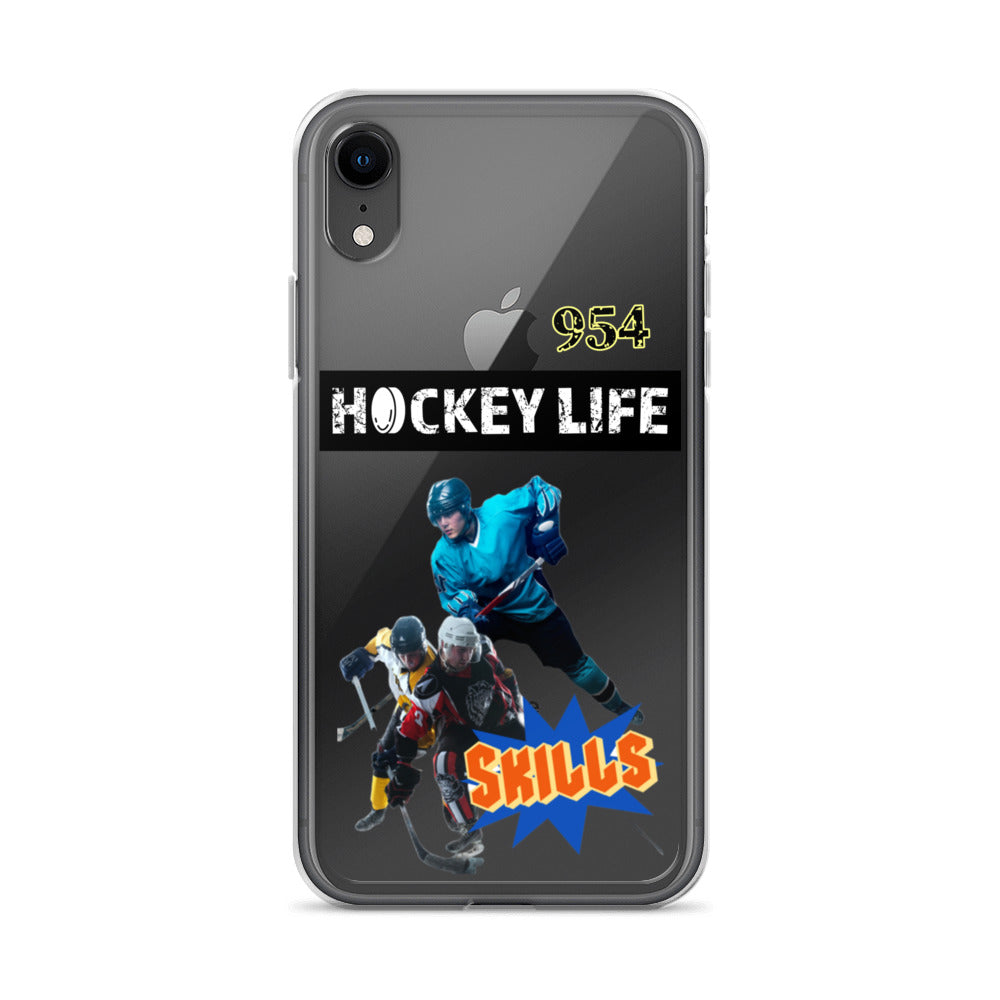 Hockey Life 954 Signature Clear Case for iPhone®