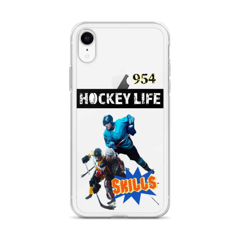 Hockey Life 954 Signature Clear Case for iPhone®