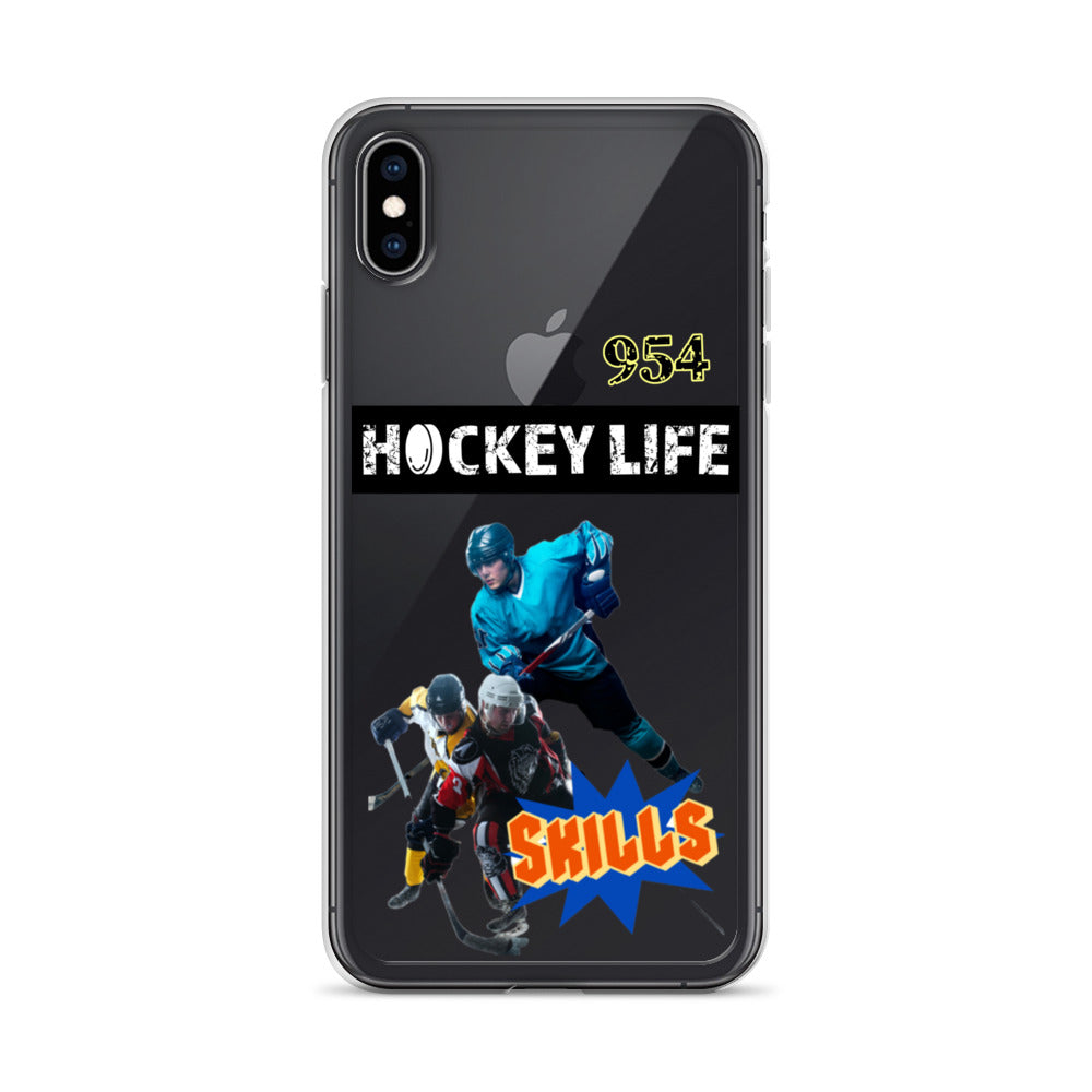 Hockey Life 954 Signature Clear Case for iPhone®
