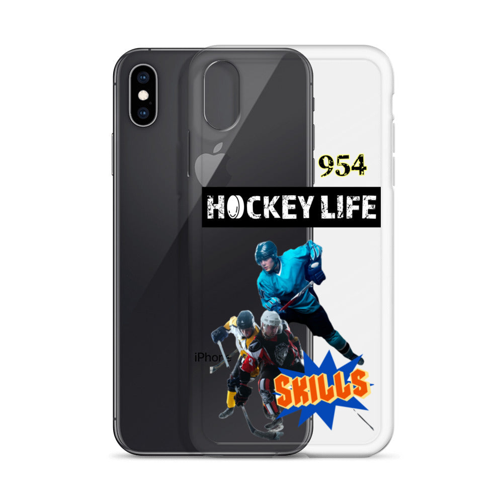 Hockey Life 954 Signature Clear Case for iPhone®