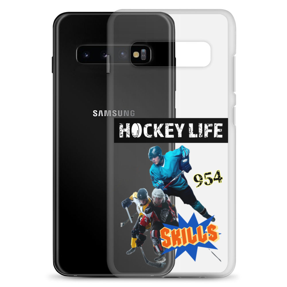 Hockey LIfe 954 Signature Clear Case for Samsung®