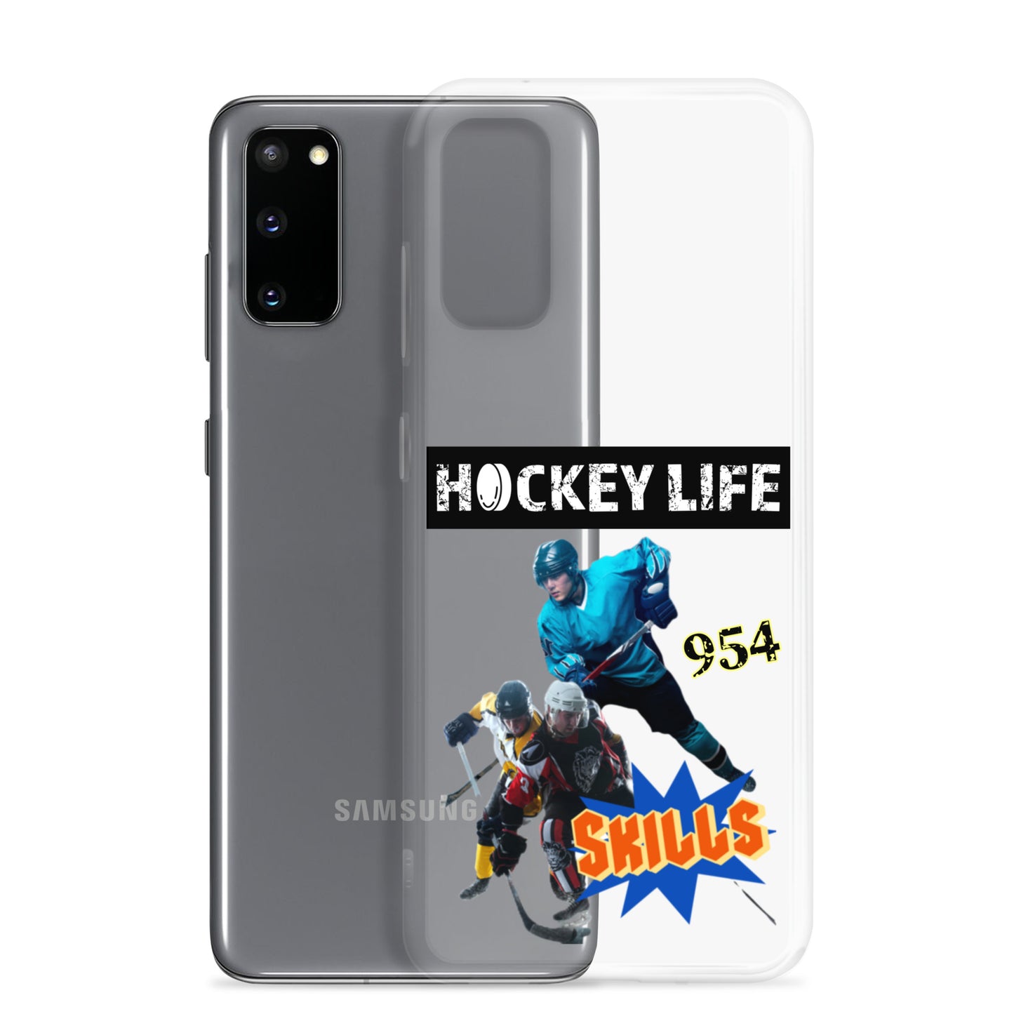 Hockey LIfe 954 Signature Clear Case for Samsung®