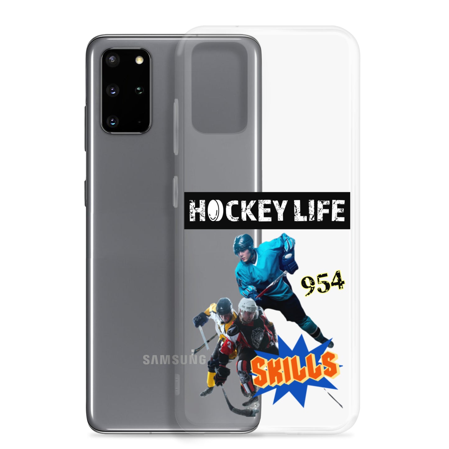 Hockey LIfe 954 Signature Clear Case for Samsung®