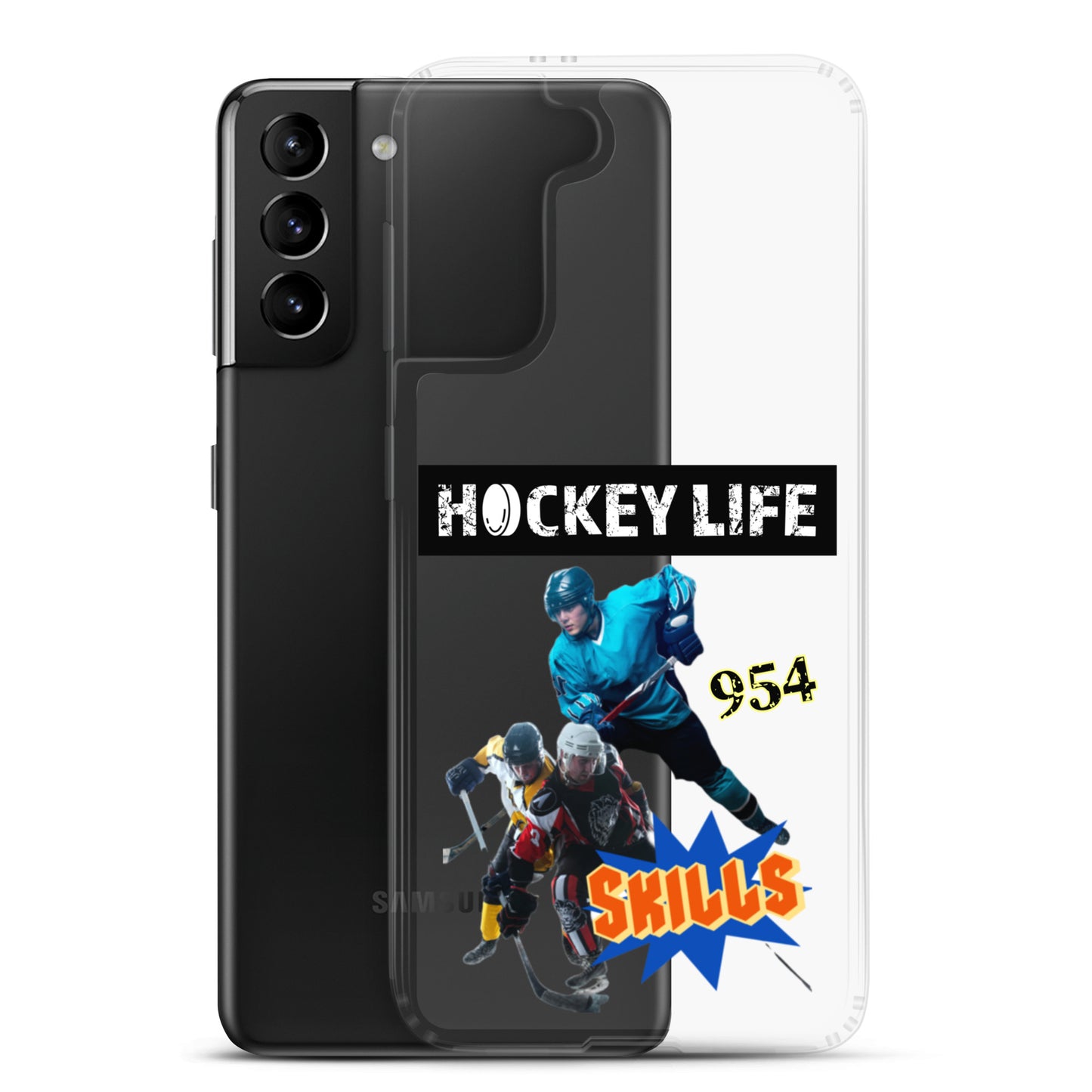 Hockey LIfe 954 Signature Clear Case for Samsung®