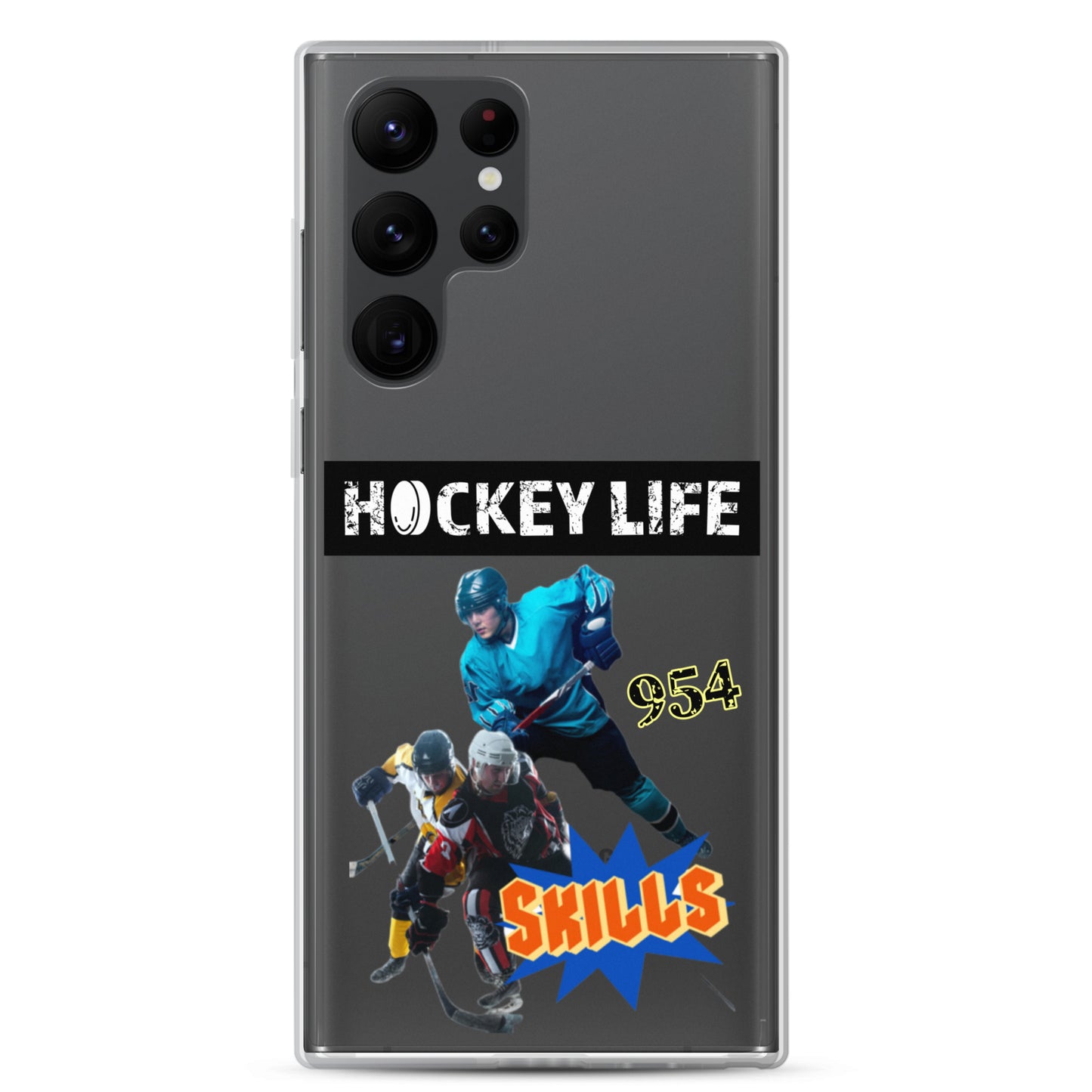 Hockey LIfe 954 Signature Clear Case for Samsung®