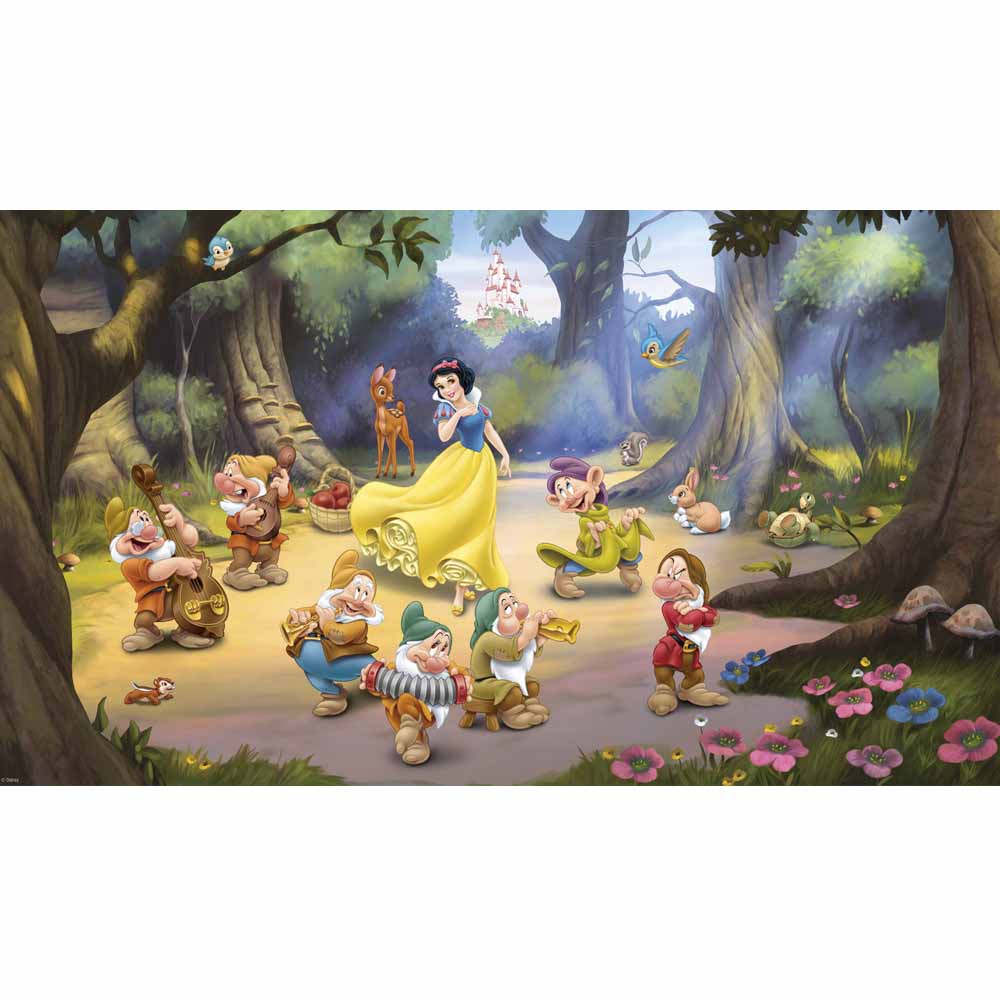Disney Snow White & the Seven Dwarfs Pre-pasted Wall Mural | 10.5'W x 6'H