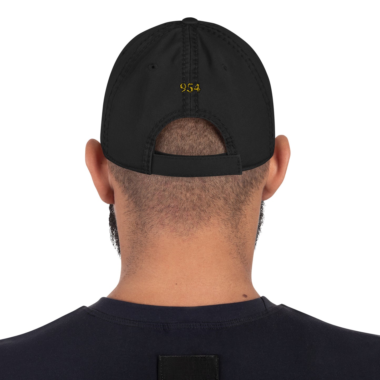 954 Signature Distressed Dad Hat