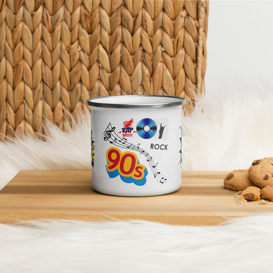 90's RETRO 954 Enamel Mug