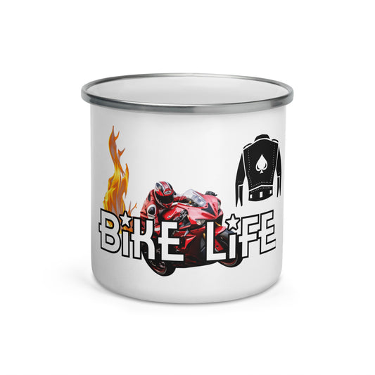 Bike Life 954 Signature Enamel Mug